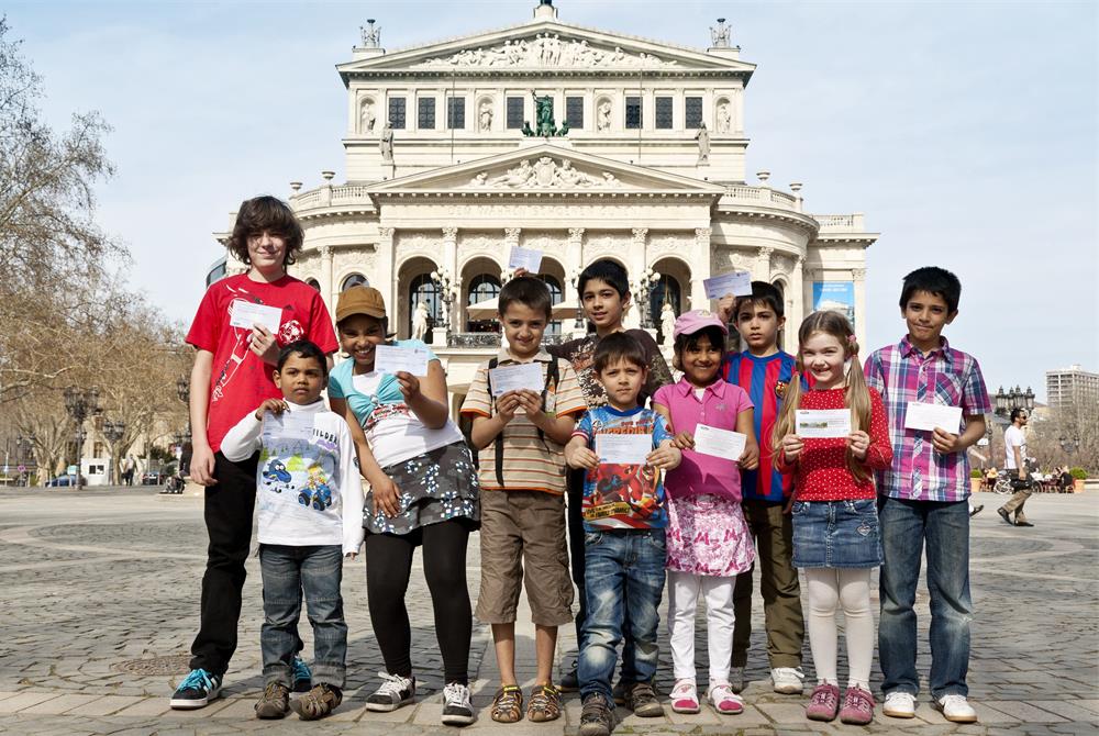 Kinder In Frankfurt